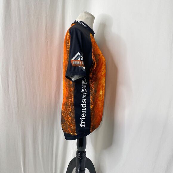 Men’s Medium Cycling Jersey Voler Horribly Hilly Hundreds 3 Quarter Zip - Picture 8 of 11